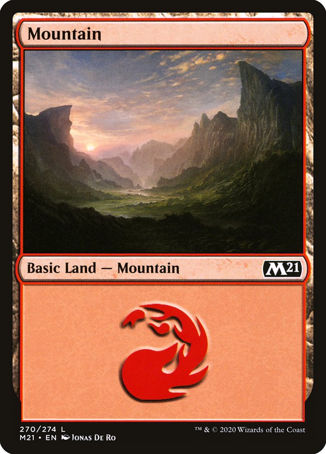 Mountain (270) [Core Set 2021] | The CG Realm