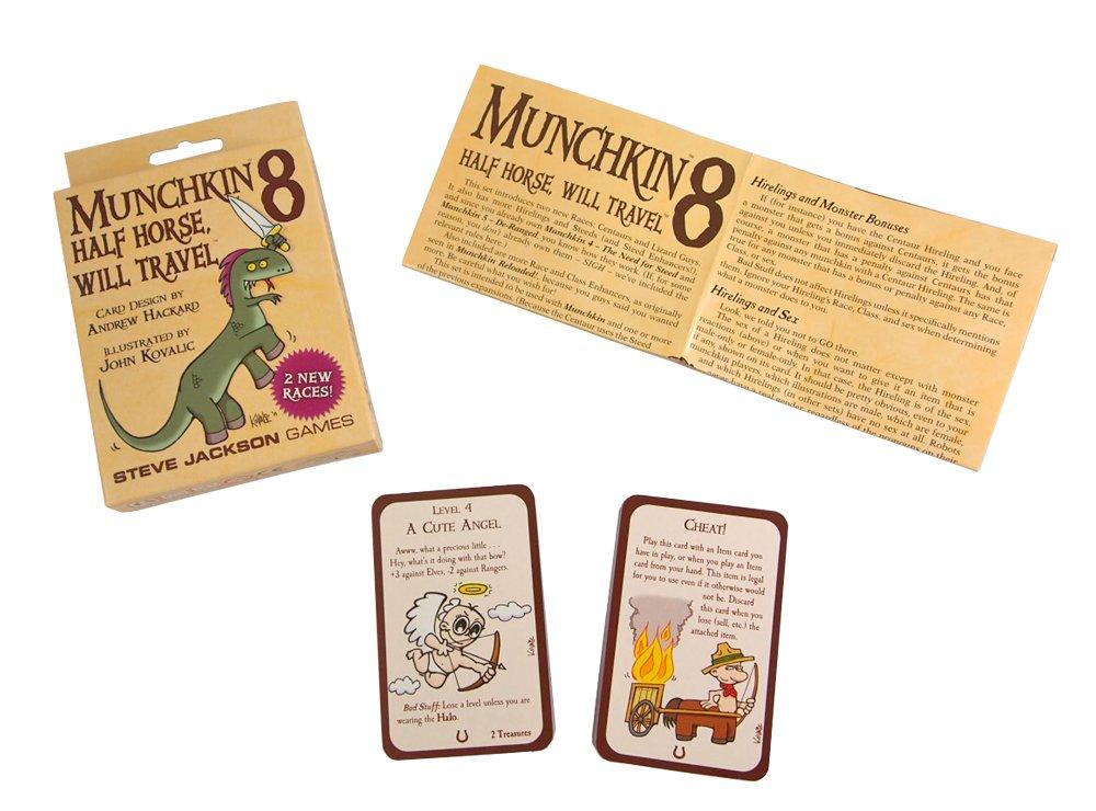 Munchkin 8" Half Horse, Will Travel Card Game | The CG Realm