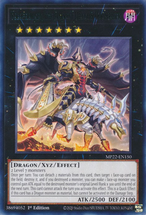 Voloferniges, the Darkest Dragon Doomrider [MP22-EN150] Rare | The CG Realm