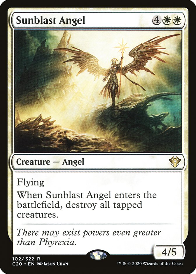 Sunblast Angel [Commander 2020] | The CG Realm