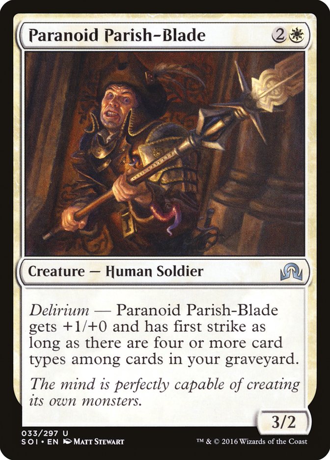 Paranoid Parish-Blade [Shadows over Innistrad] | The CG Realm