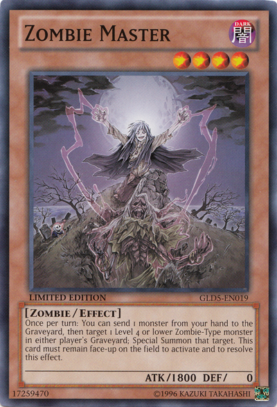 Zombie Master [GLD5-EN019] Common | The CG Realm