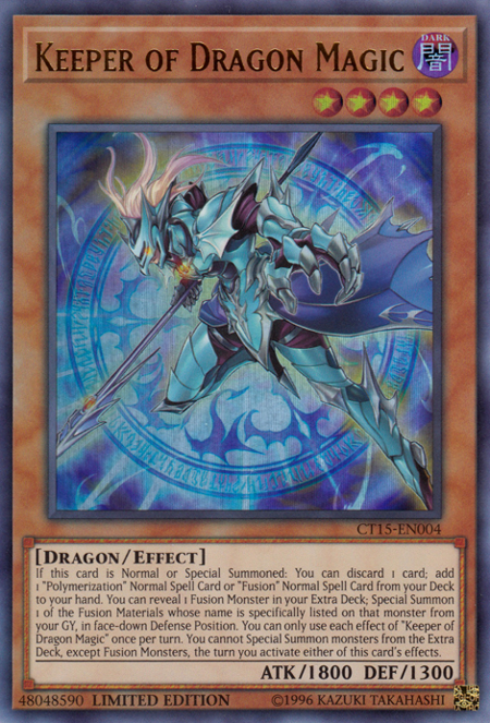 Keeper of Dragon Magic [CT15-EN004] Ultra Rare | The CG Realm