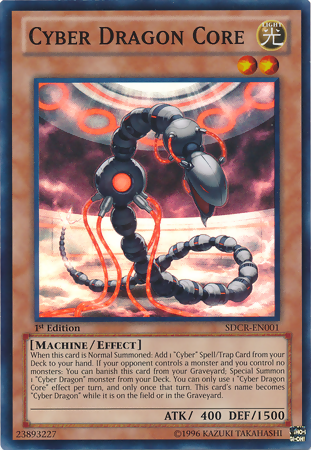 Cyber Dragon Core [SDCR-EN001] Super Rare | The CG Realm