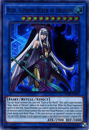 Ruin, Supreme Queen of Oblivion [OP08-EN004] Super Rare | The CG Realm