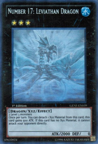 Number 17: Leviathan Dragon [GENF-EN039] Ghost Rare | The CG Realm