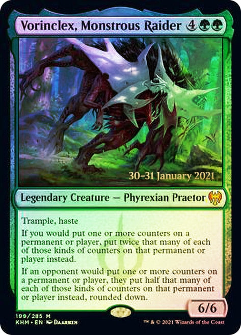 Vorinclex, Monstrous Raider [Kaldheim Prerelease Promos] | The CG Realm