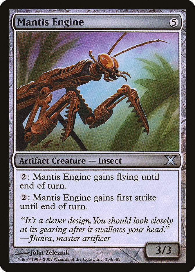 Mantis Engine (Premium Foil) [Tenth Edition] | The CG Realm