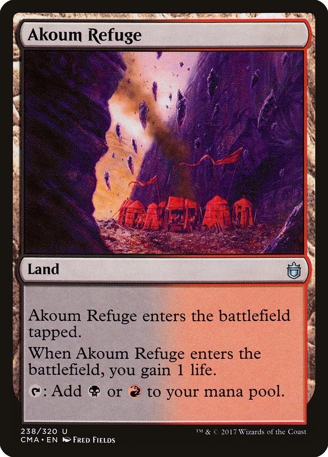 Akoum Refuge [Commander Anthology] | The CG Realm