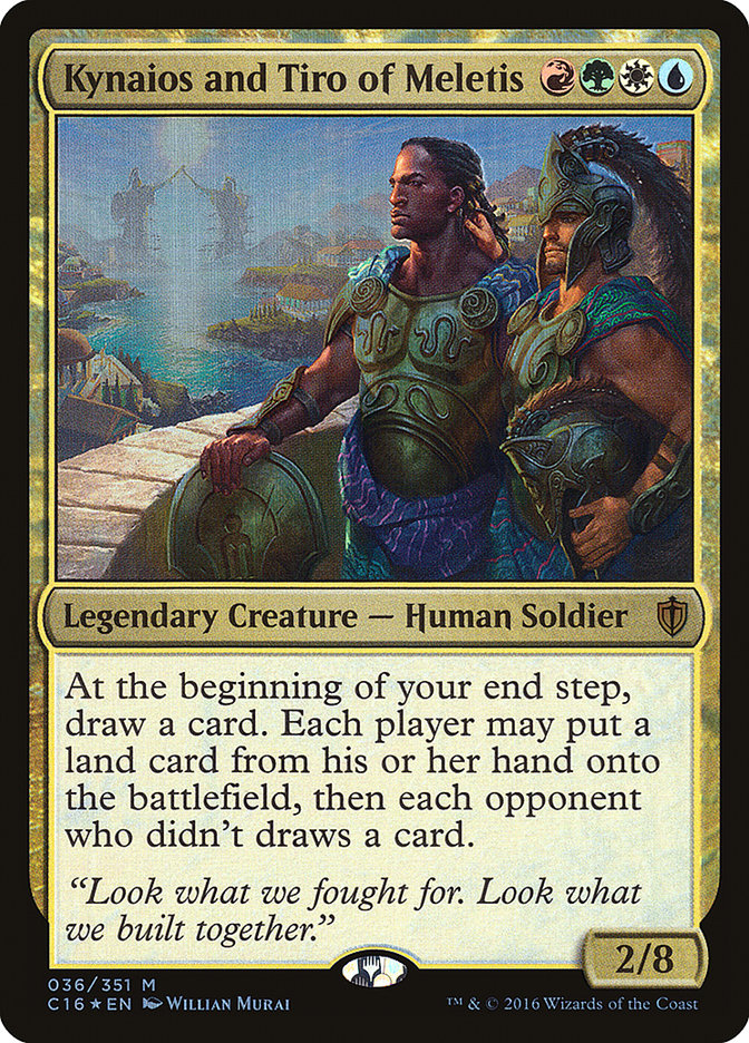 Kynaios and Tiro of Meletis [Commander 2016] | The CG Realm