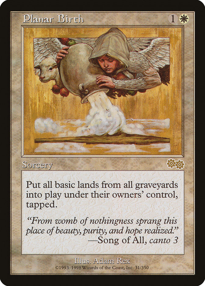 Planar Birth [Urza's Saga] | The CG Realm