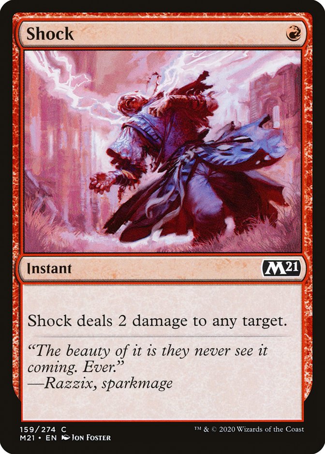 Shock [Core Set 2021] | The CG Realm