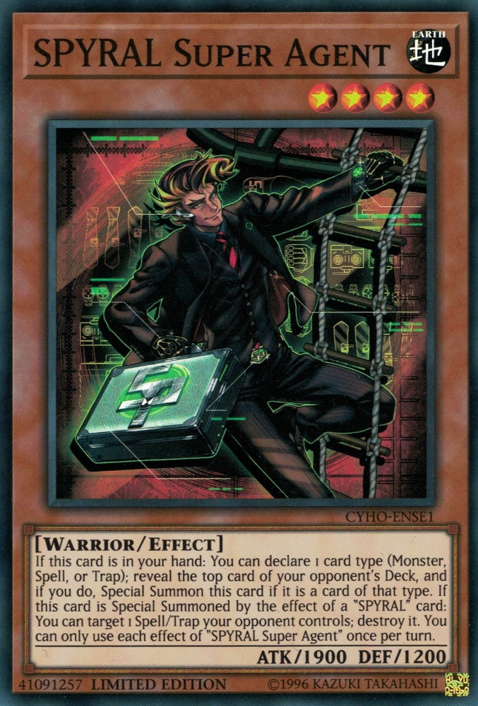 SPYRAL Super Agent [CYHO-ENSE1] Super Rare | The CG Realm