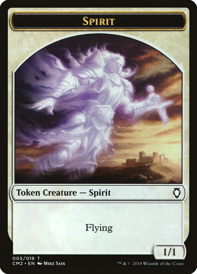 Spirit Token [Commander Anthology Volume II Tokens] | The CG Realm