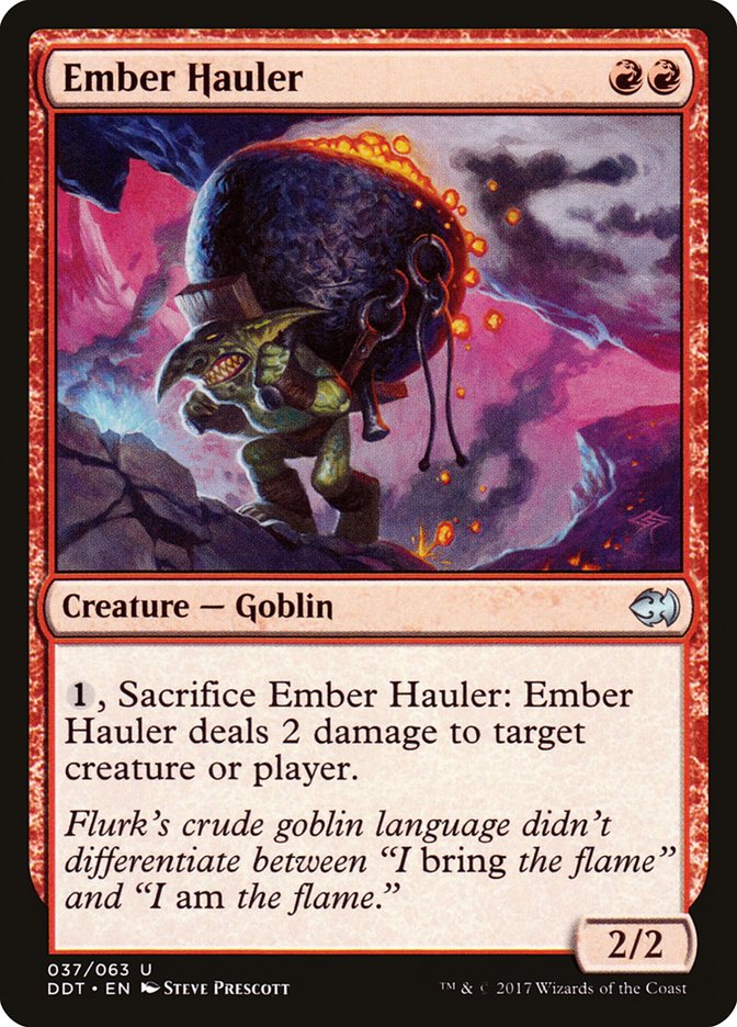 Ember Hauler [Duel Decks: Merfolk vs. Goblins] | The CG Realm