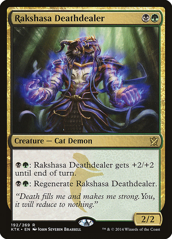 Rakshasa Deathdealer [Khans of Tarkir] | The CG Realm