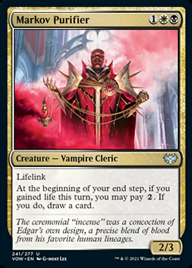 Markov Purifier [Innistrad: Crimson Vow] | The CG Realm