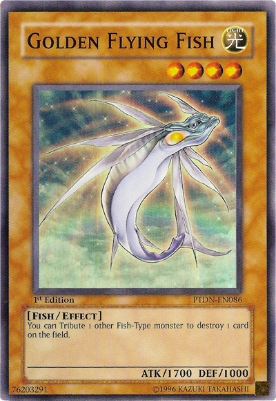 Golden Flying Fish [PTDN-EN086] Super Rare | The CG Realm