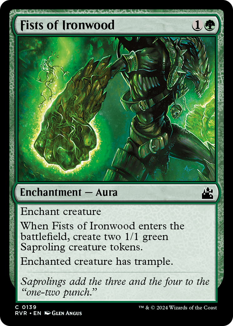 Fists of Ironwood [Ravnica Remastered] | The CG Realm