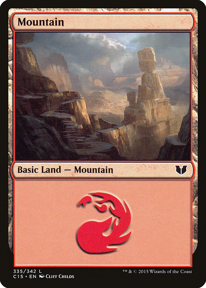 Mountain (335) [Commander 2015] | The CG Realm