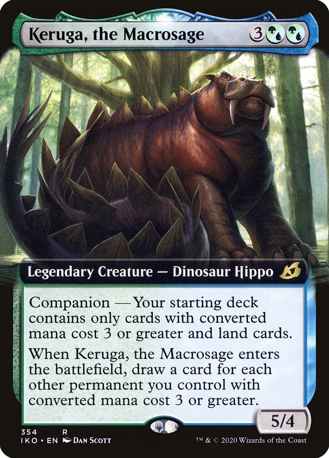 Keruga, the Macrosage (Extended Art) [Ikoria: Lair of Behemoths] | The CG Realm