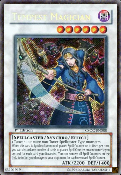 Tempest Magician [CSOC-EN088] Secret Rare | The CG Realm