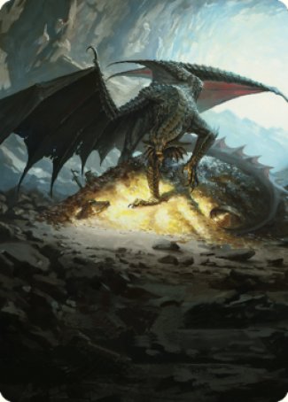 Ancient Copper Dragon Art Card (04) [Commander Legends: Battle for Baldur's Gate Art Series] | The CG Realm