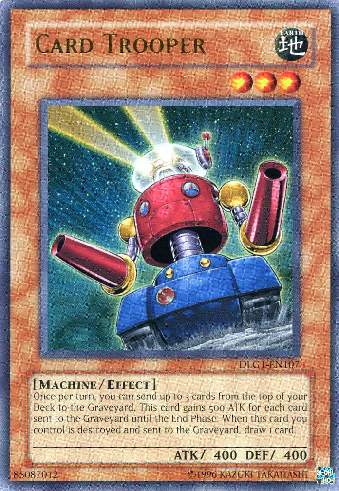 Card Trooper [DLG1-EN107] Ultra Rare | The CG Realm