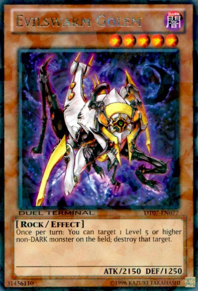 Evilswarm Golem [DT07-EN077] Rare | The CG Realm