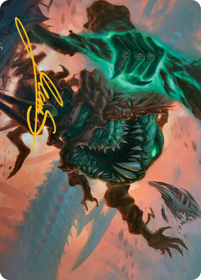 Yargle and Multani Art Card (Gold-Stamped Signature) [March of the Machine Art Series] | The CG Realm