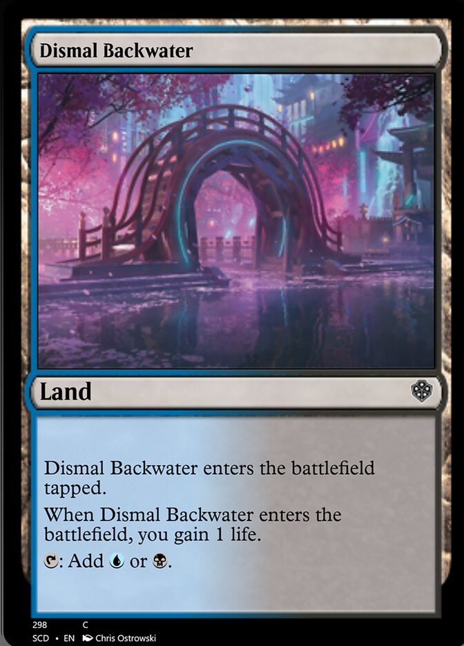 Dismal Backwater [Starter Commander Decks] | The CG Realm