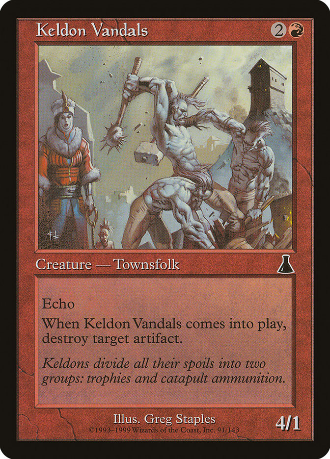 Keldon Vandals [Urza's Destiny] | The CG Realm