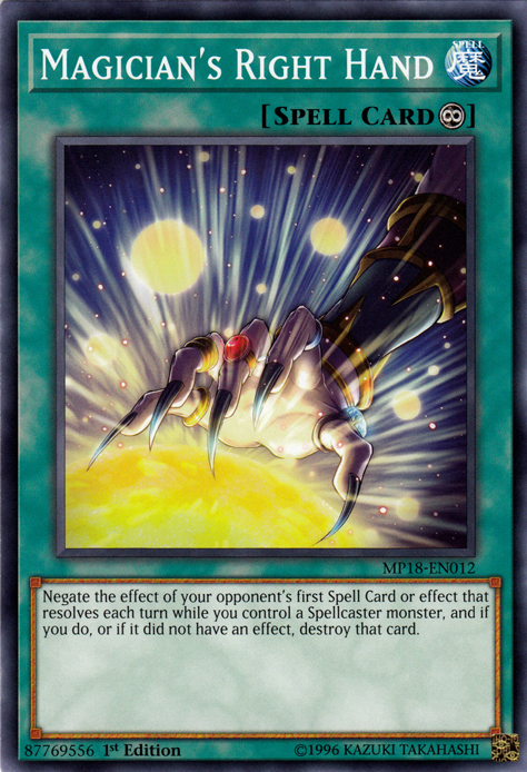 Magician's Right Hand [MP18-EN012] Common | The CG Realm