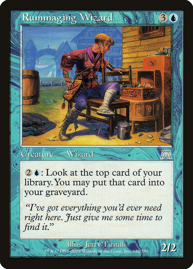 Rummaging Wizard [Onslaught] | The CG Realm