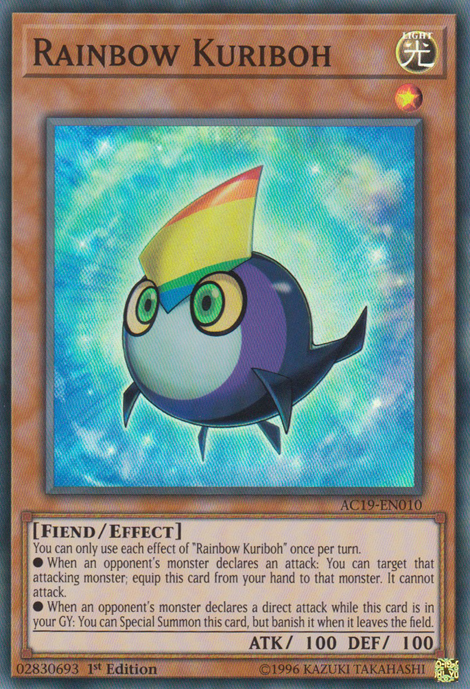 Rainbow Kuriboh [AC19-EN010] Super Rare | The CG Realm