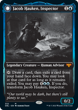 Jacob Hauken, Inspector // Hauken's Insight [Innistrad: Double Feature] | The CG Realm