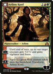 Arlinn Kord // Arlinn, Embraced by the Moon [Shadows over Innistrad Prerelease Promos] | The CG Realm