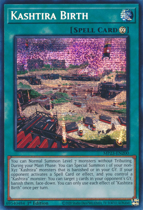 Kashtira Birth [MP23-EN200] Prismatic Secret Rare | The CG Realm