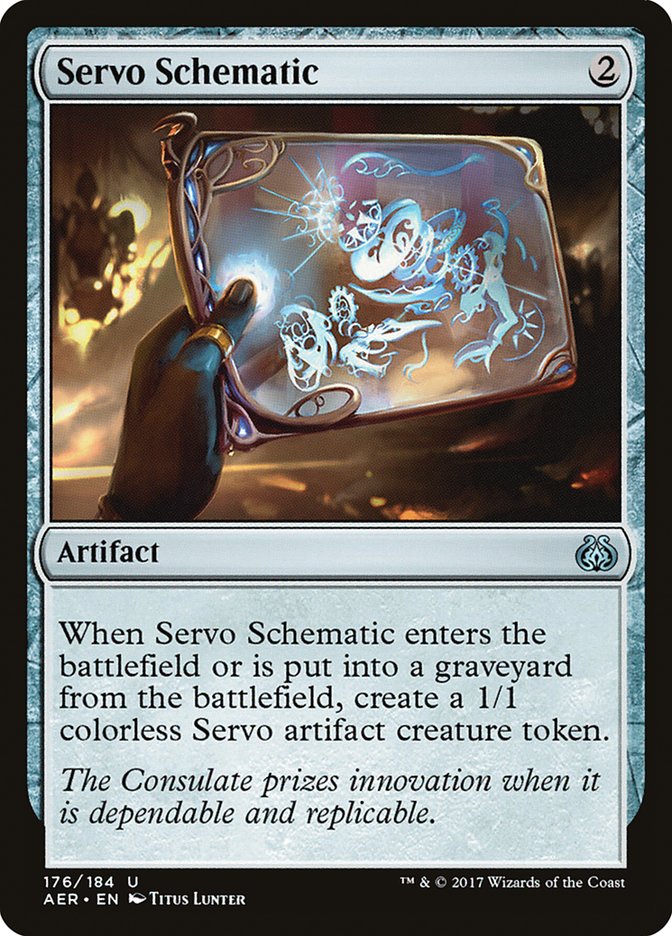 Servo Schematic [Aether Revolt] | The CG Realm