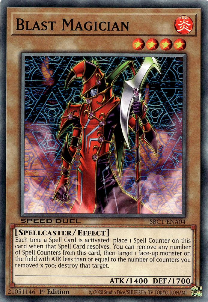 Blast Magician [SBC1-EN004] Common | The CG Realm