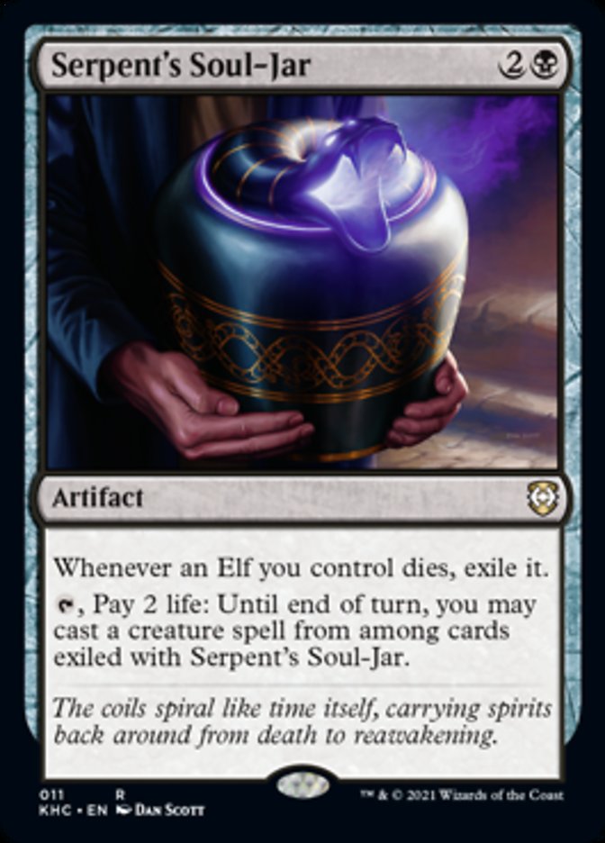 Serpent's Soul-Jar [Kaldheim Commander] | The CG Realm