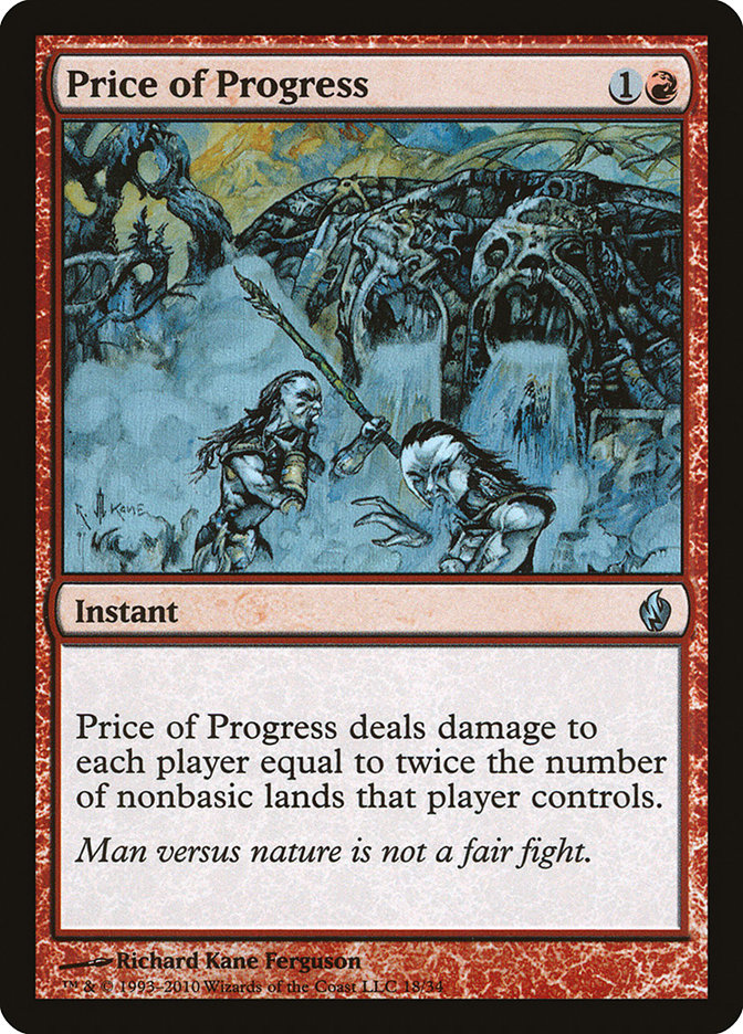 Price of Progress [Premium Deck Series: Fire and Lightning] | The CG Realm