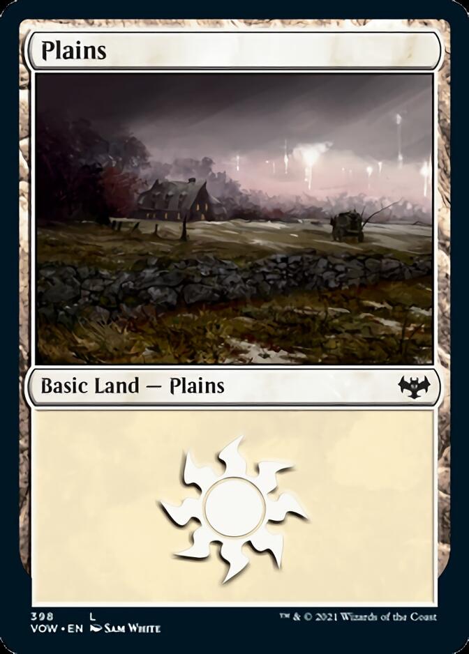 Plains (398) [Innistrad: Crimson Vow] | The CG Realm