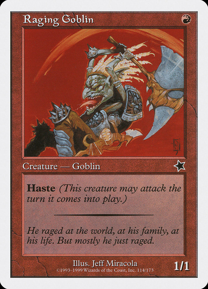 Raging Goblin [Starter 1999] | The CG Realm