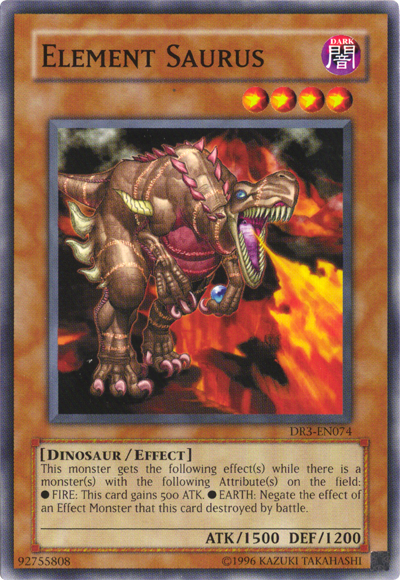 Element Saurus [DR3-EN074] Common | The CG Realm