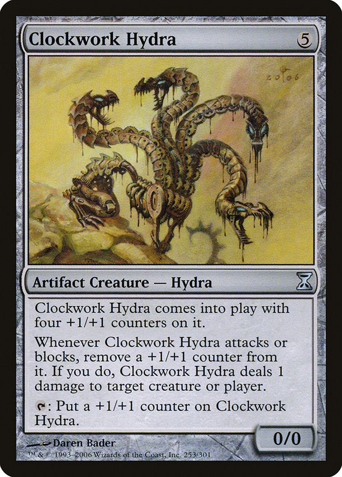 Clockwork Hydra [Time Spiral] | The CG Realm