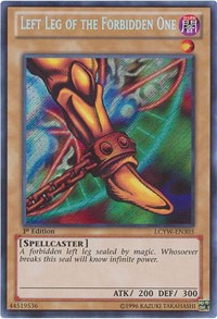 Left Leg of the Forbidden One [LCYW-EN303] | The CG Realm