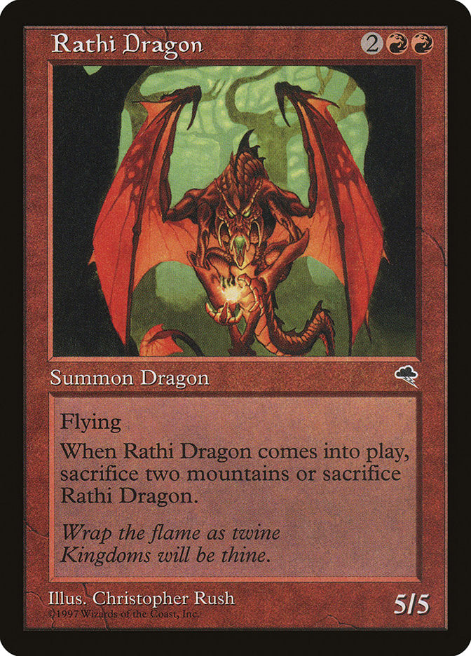 Rathi Dragon [Tempest] | The CG Realm