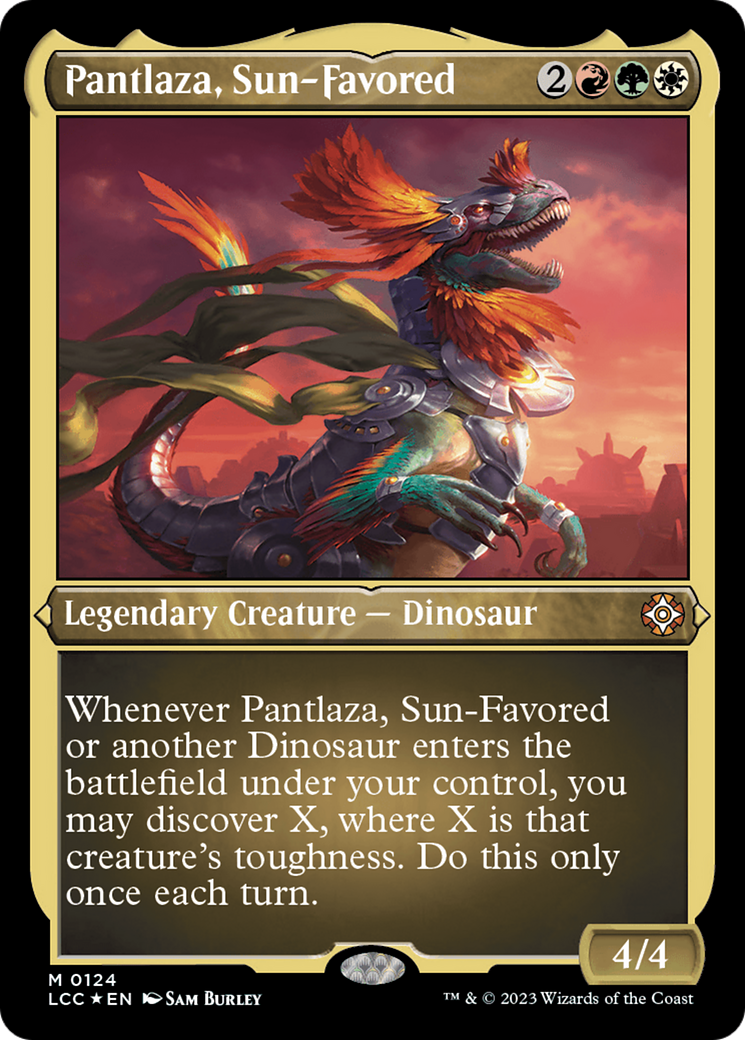 Pantlaza, Sun-Favored (Display Commander) [The Lost Caverns of Ixalan Commander] | The CG Realm