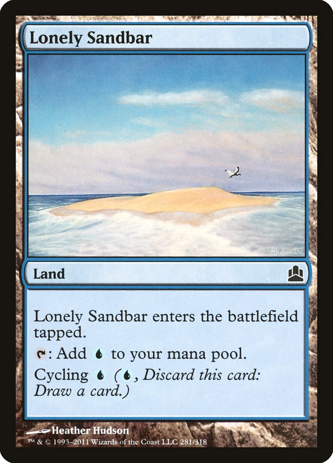 Lonely Sandbar [Commander 2011] | The CG Realm